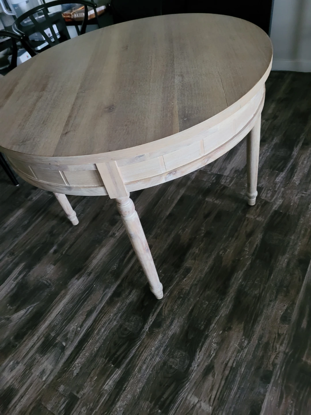 Round Wood Dining Table - photo 2