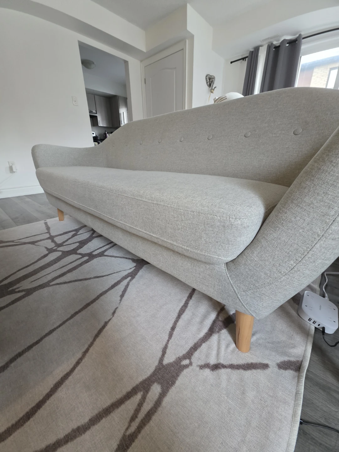 CALLA Light Grey Sofa - photo 2