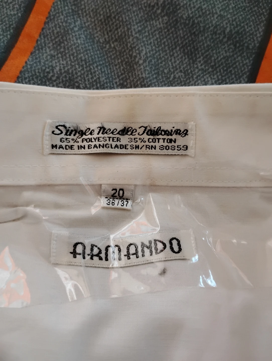 Armando Men's Dress Shirt - White - photo 4