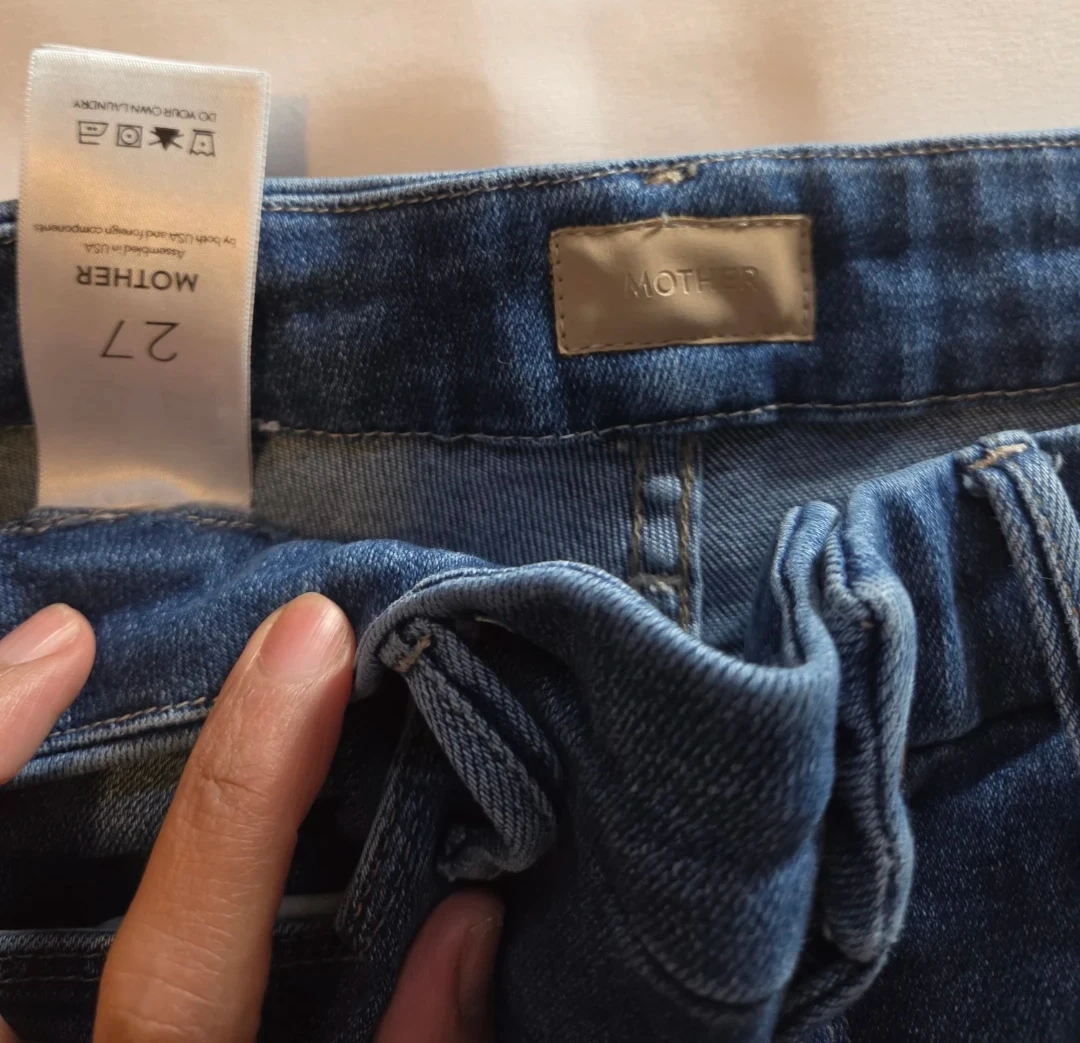 MOTHER Denim Jeans Women's Size 27 - photo 5