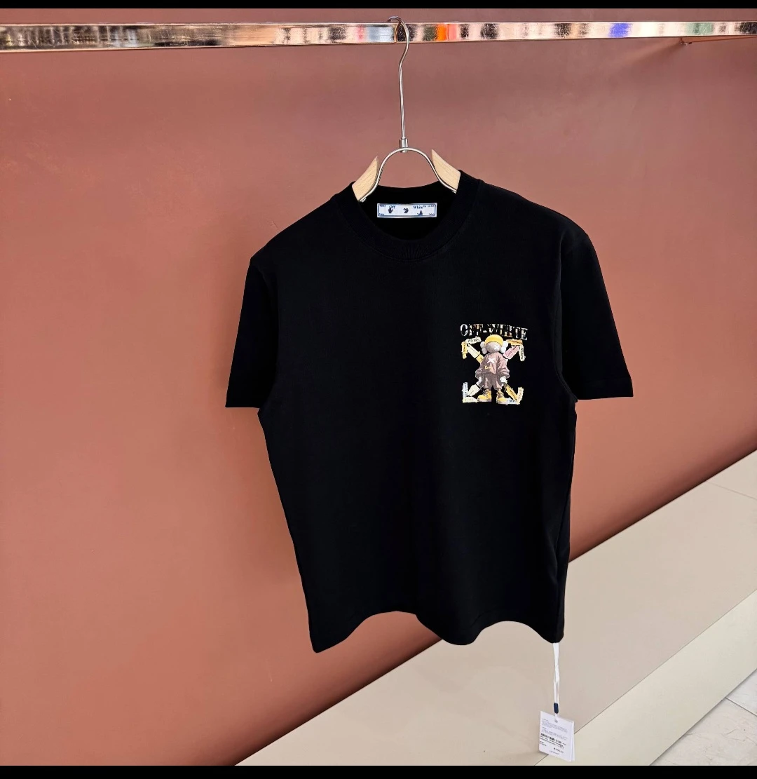 OFF-WHITE Kaws Graphic T-Shirt Black