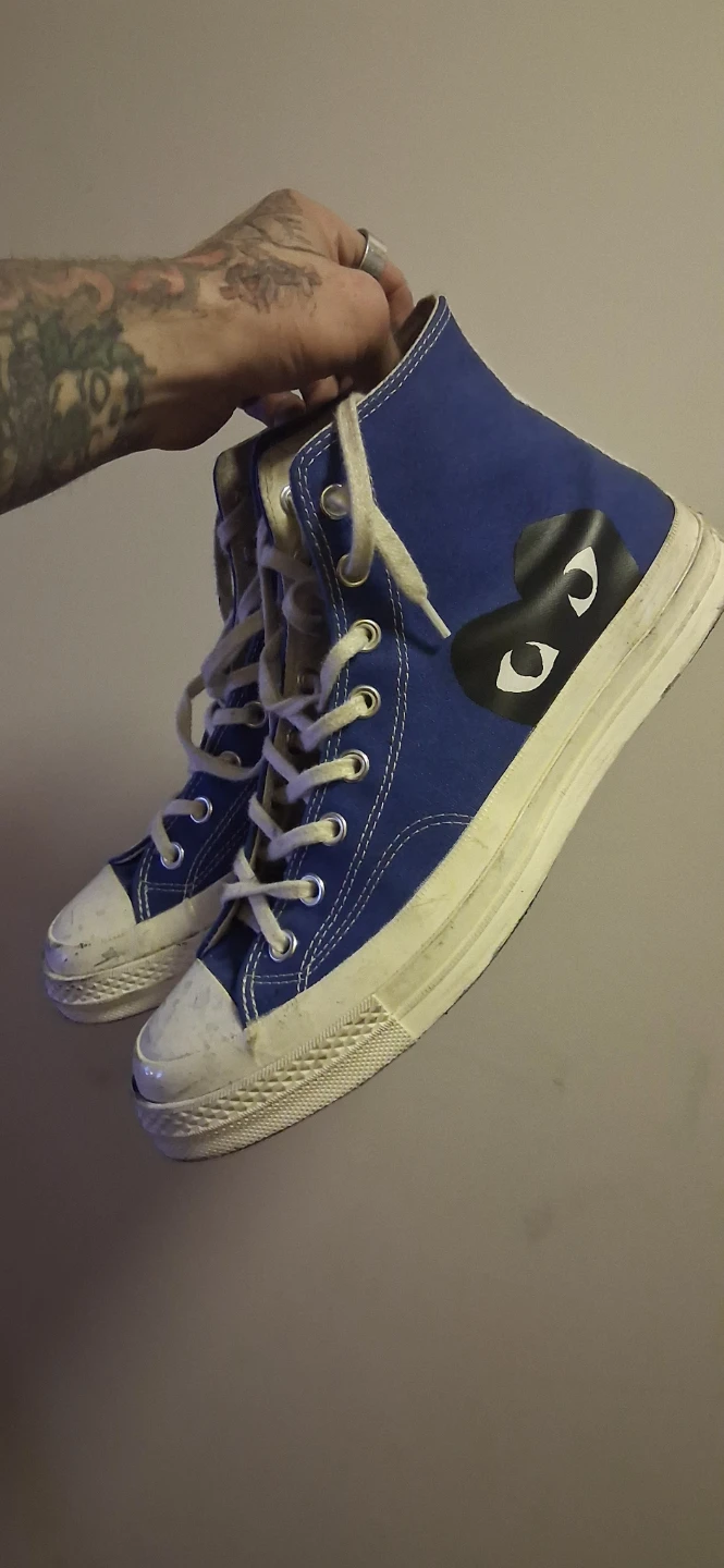 Comme des Garçons PLAY x Converse Chuck Taylor All Star Blue - photo 2