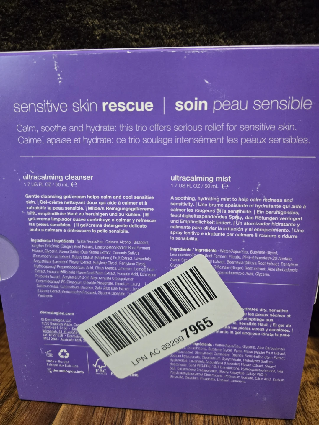 Dermalogica Sensitive Skin Rescue Kit - photo 2