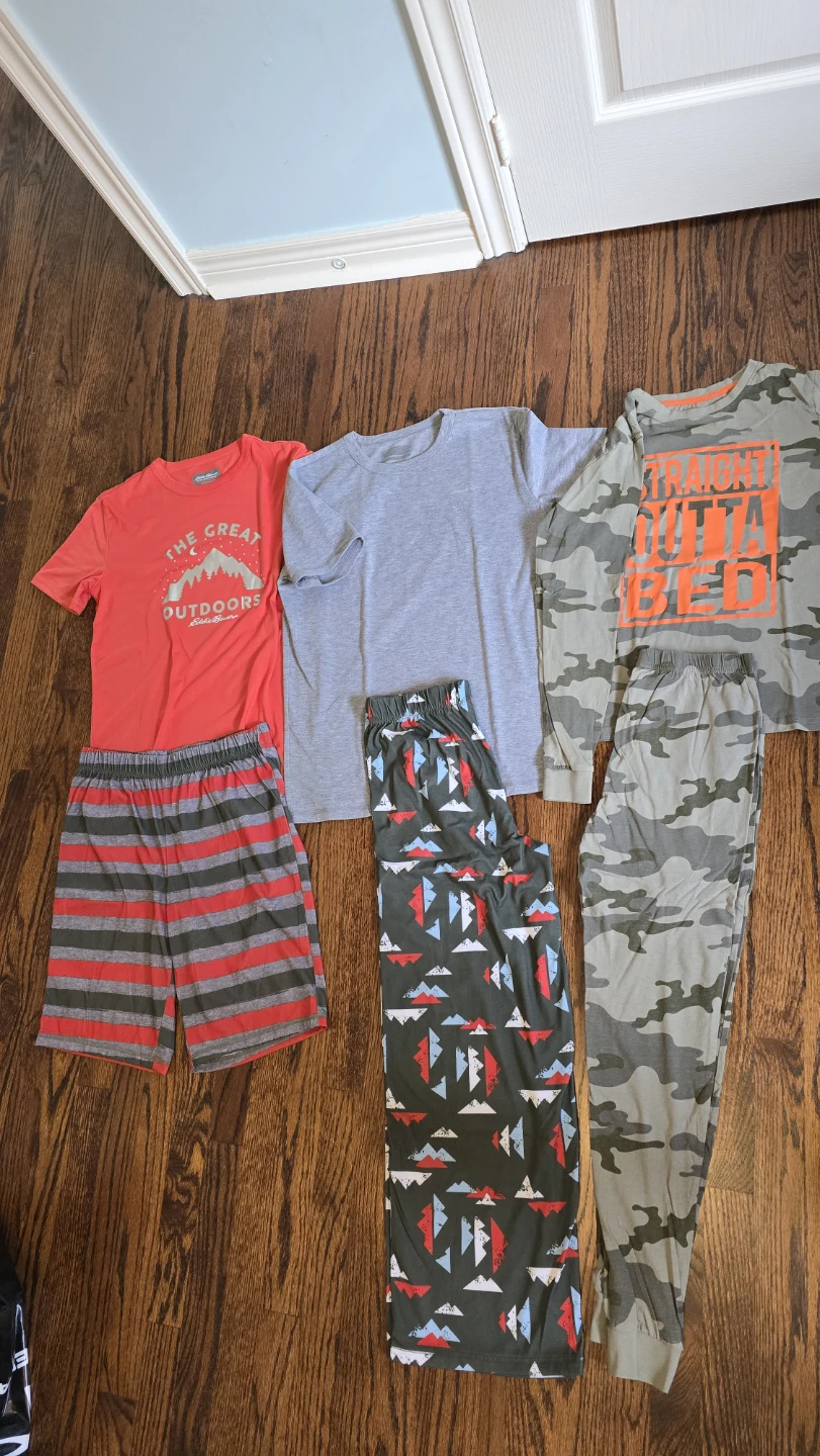 3 Boys PJ Sets - kids Size 14Y - photo 2