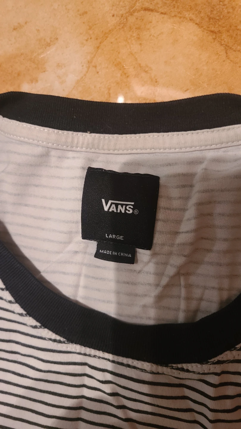 Vans Striped Long Sleeve T-Shirt - Large - photo 2