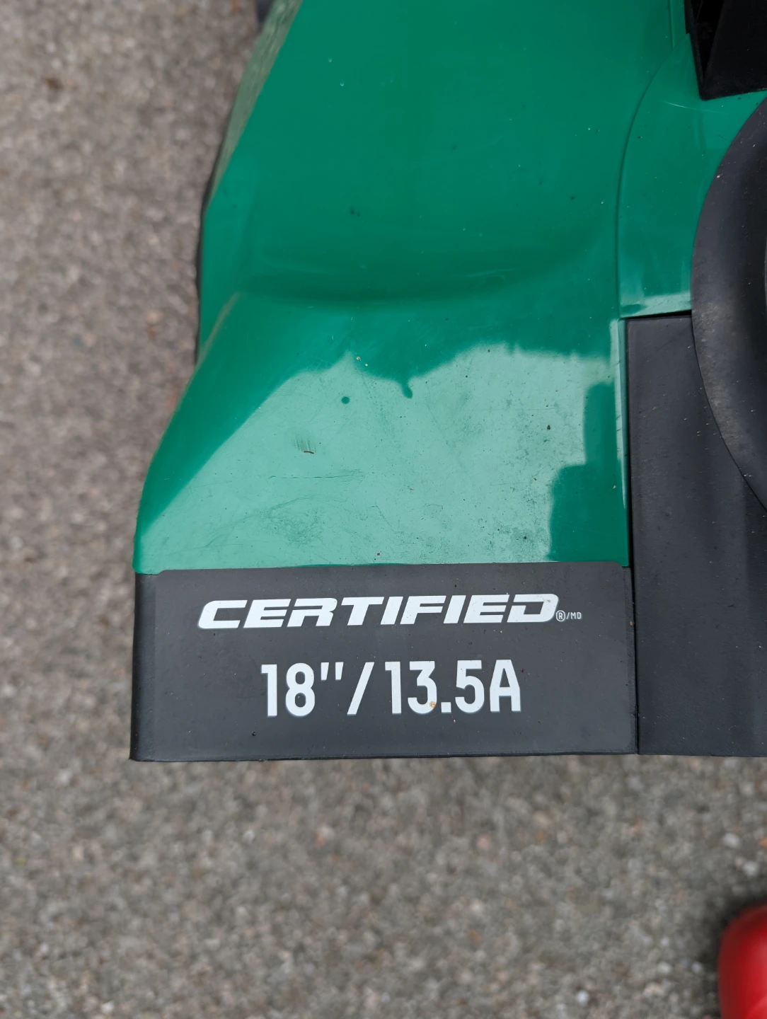 Certified Electric Snow Blower - 18" / 13.5A - photo 2