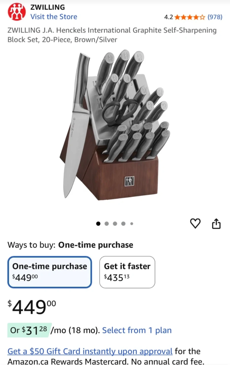 ZWILLING J.A. Henckels 20-Piece Knife Block Set - photo 2