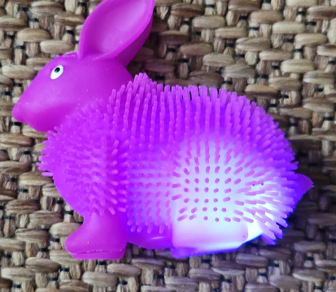 Purple Light-Up Rabbit Toy - photo 2