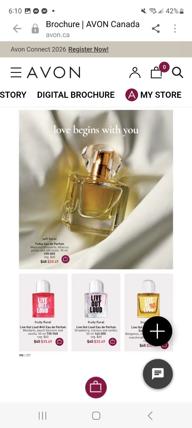 AVON Live Out Loud Eau de Parfum & Body Mist Set - photo 2