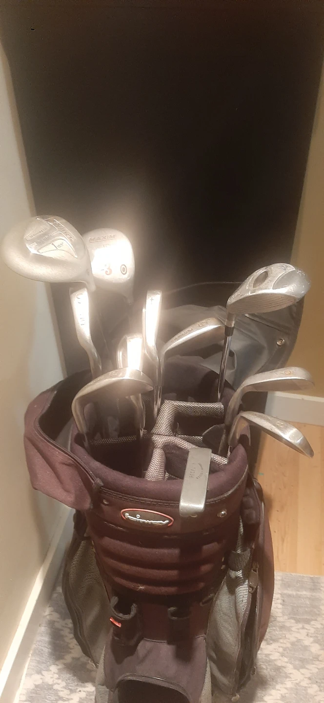 Complete Set Of Men's Right Handed Golf Clubs With Bag & Cover - photo 2