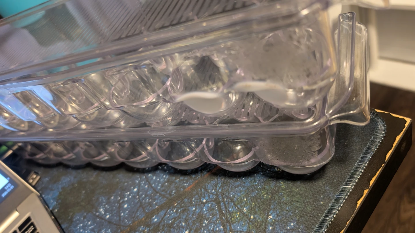 Clear Plastic Egg Carton - photo 2