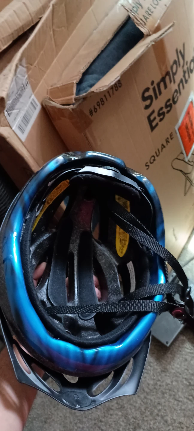 Blue & Black Adult Cycling Helmet