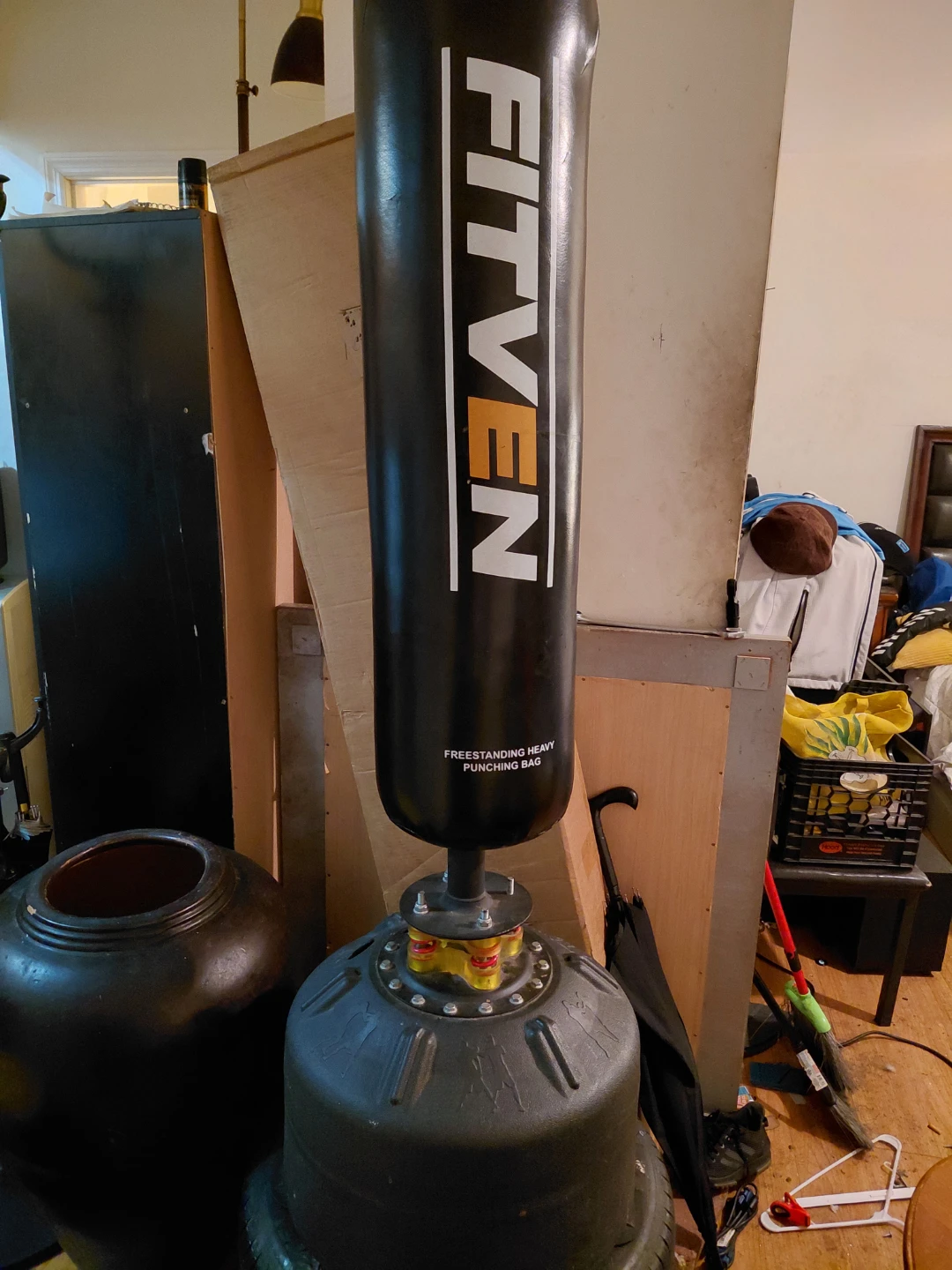 FITVEN Freestanding Heavy Punching Bag