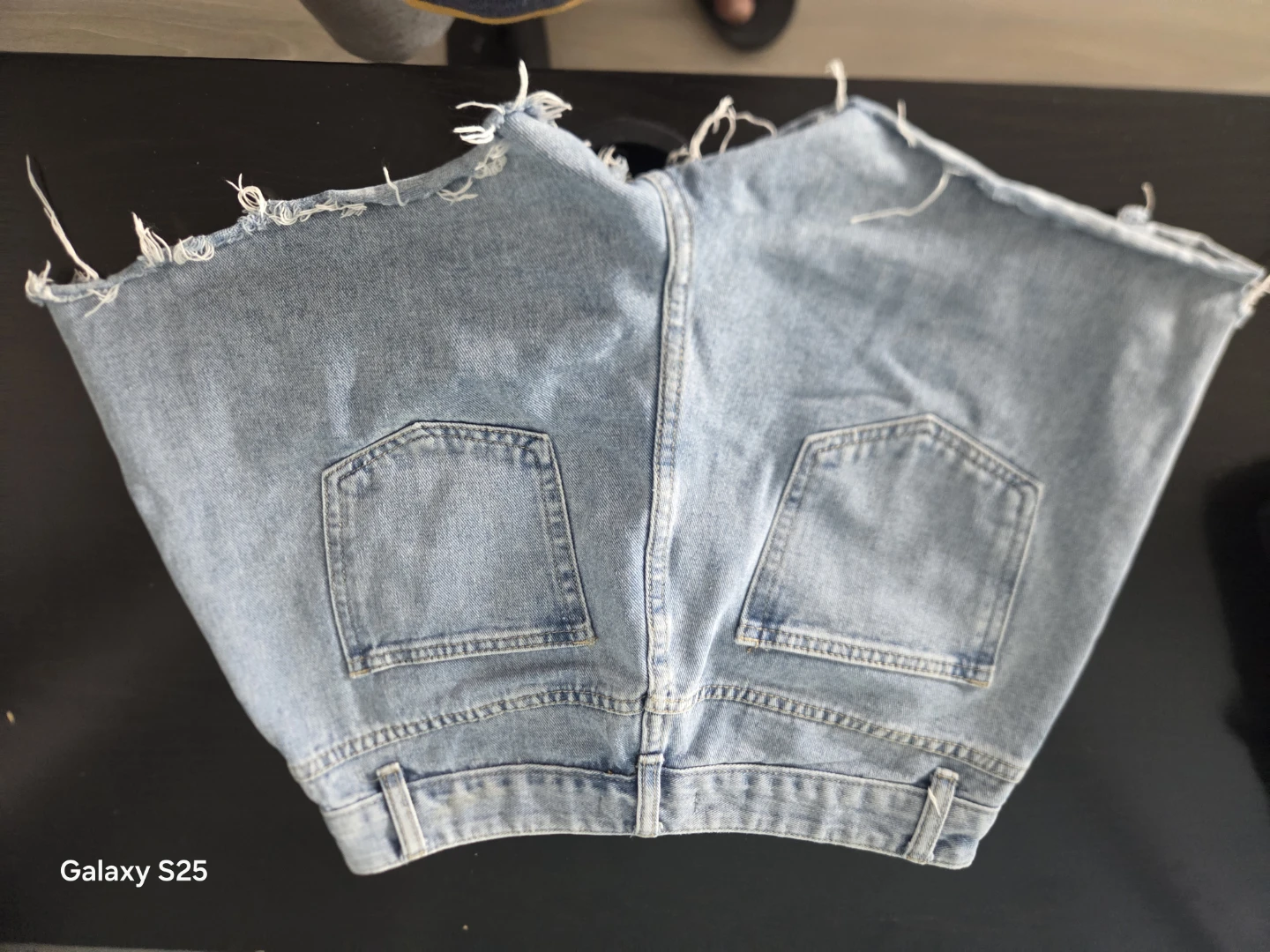 Distressed Denim Shorts - photo 2