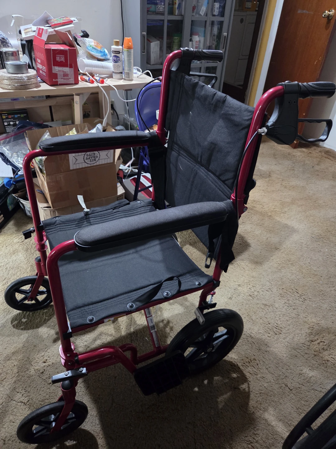 Drive Red Lightweight Transport Wheelchair - photo 4