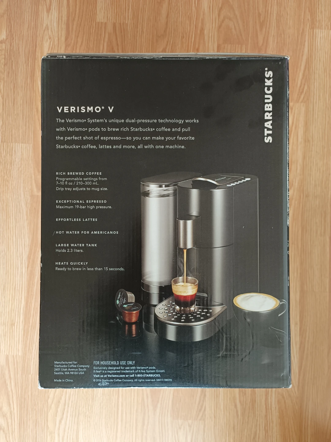 Starbucks Verismo Coffee & Espresso Machine