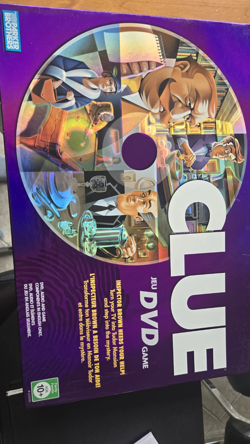 Clue DVD Game