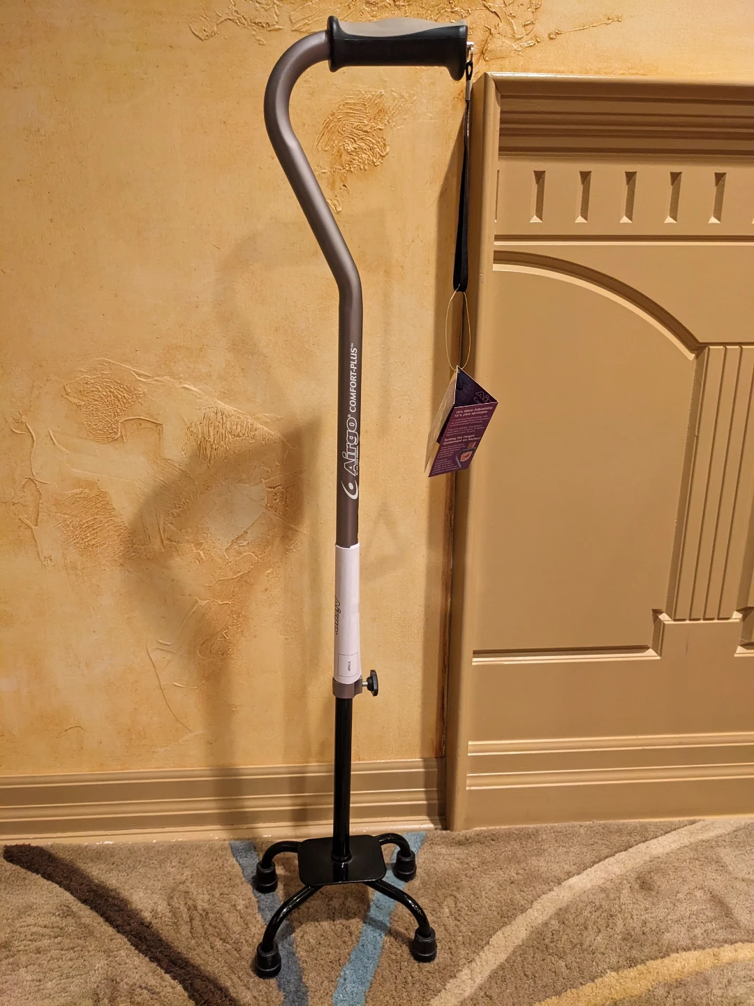 Brand New Airgo Comfort-Plus Quad Cane