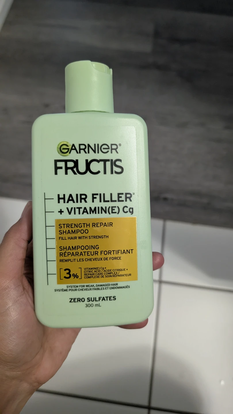 Garnier Fructis Hair Filler Strength Repair Shampoo 300ml