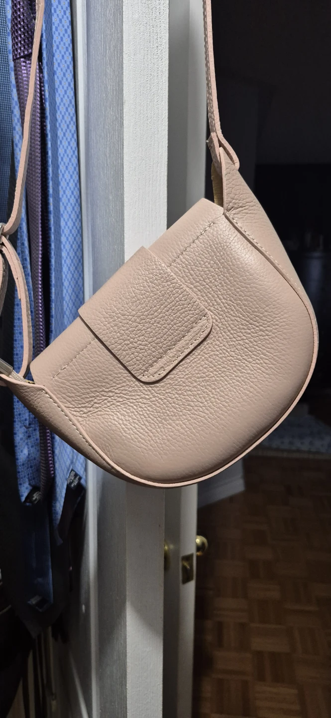 Leather cross body bag - photo 2