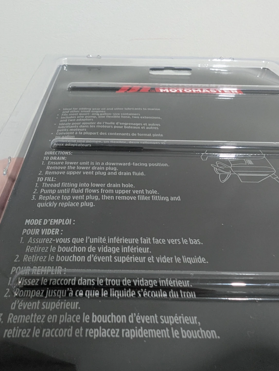 Motomaster Marine/Lower Unit Pump - photo 2