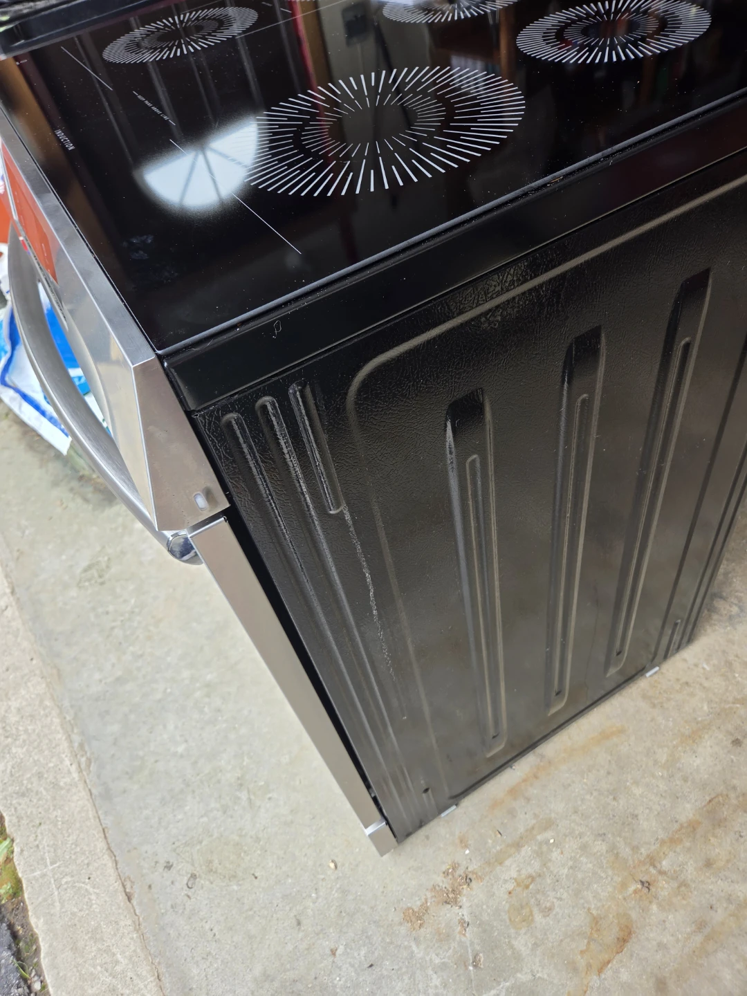 Friigidaire Stainless Steel Electric Induction Range with Oven - photo 2