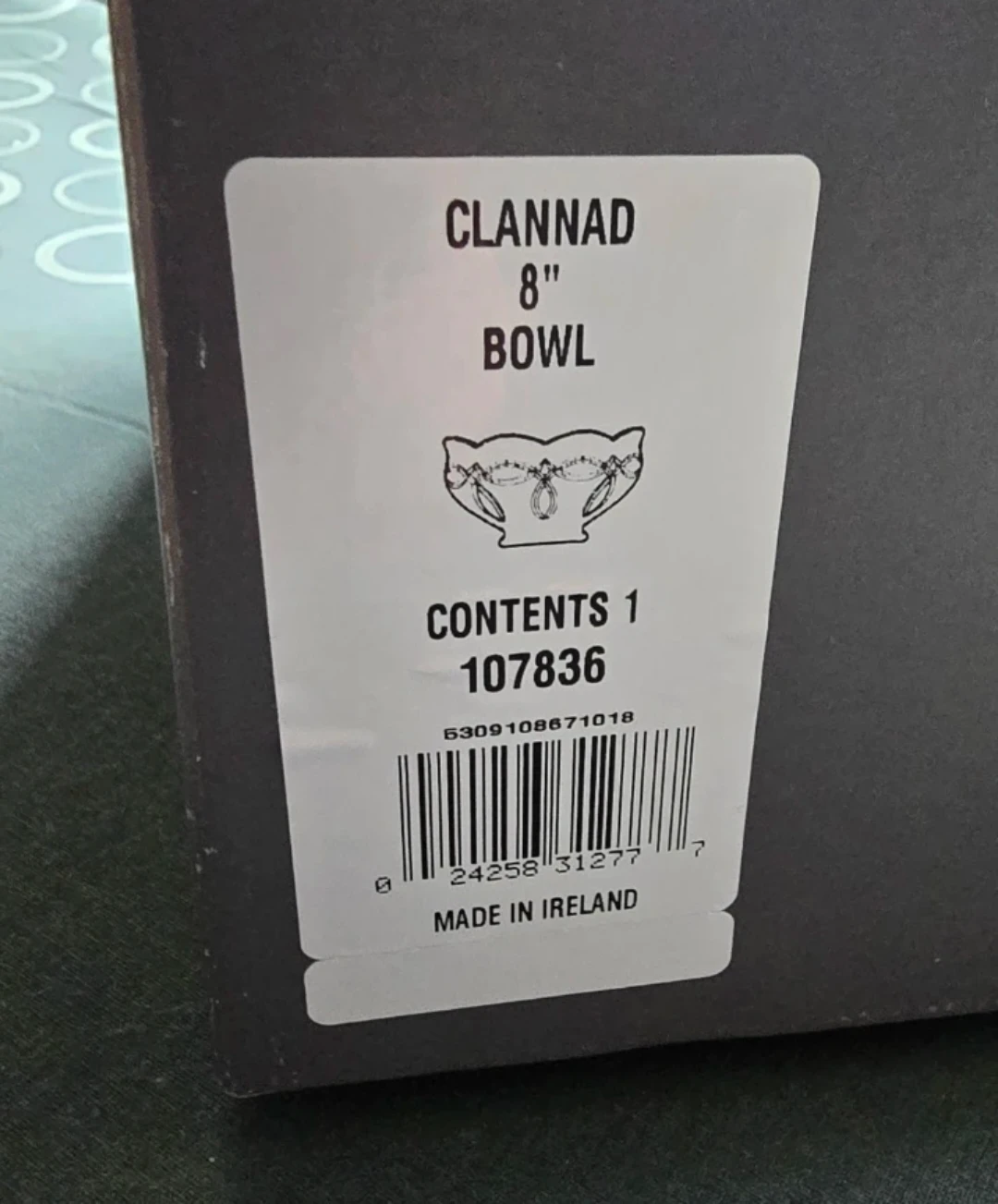 Brand New Waterford Crystal "Clannad" 8" Bowl (In Box) ✨ - photo 4