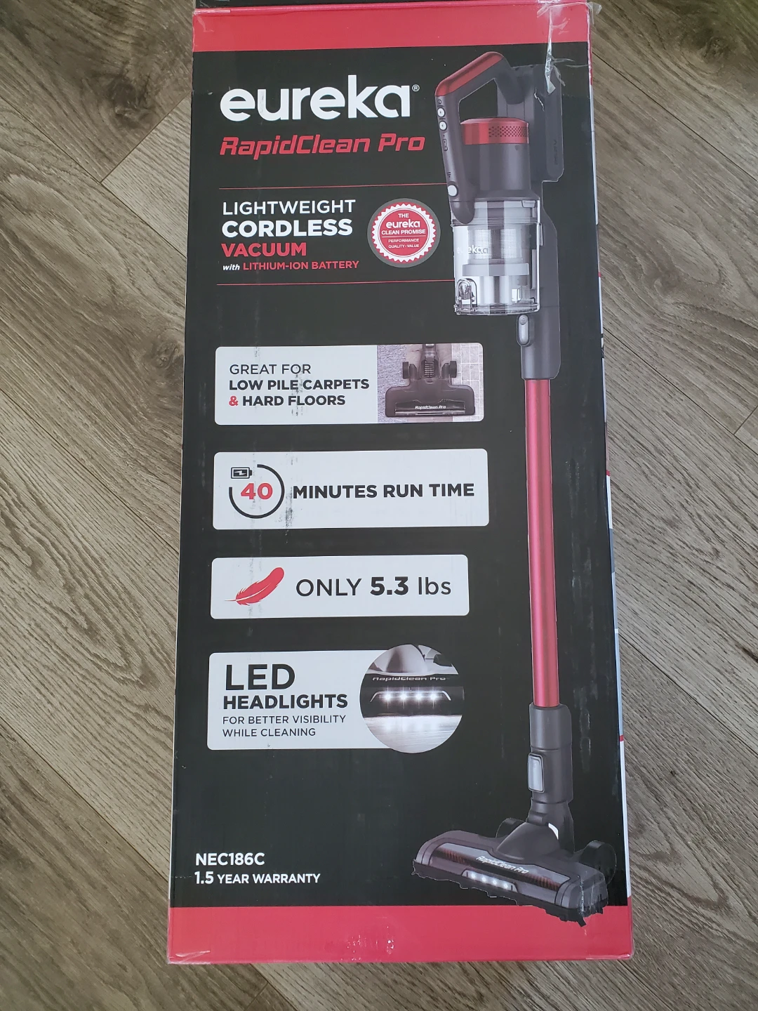 Eureka RapidClean Pro Lightweight Cordless Vacuum