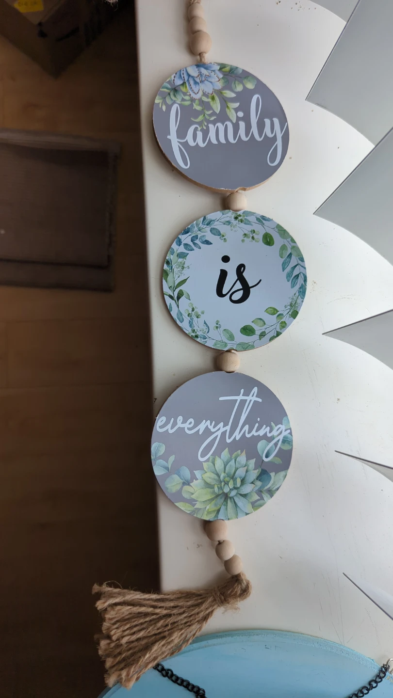 Family Is Everything Hanging Decor