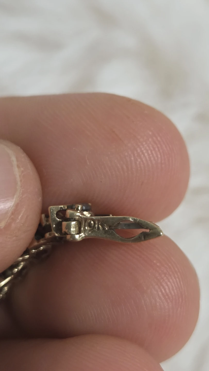 10K Gold Diamond Tennis Bracelet - photo 3