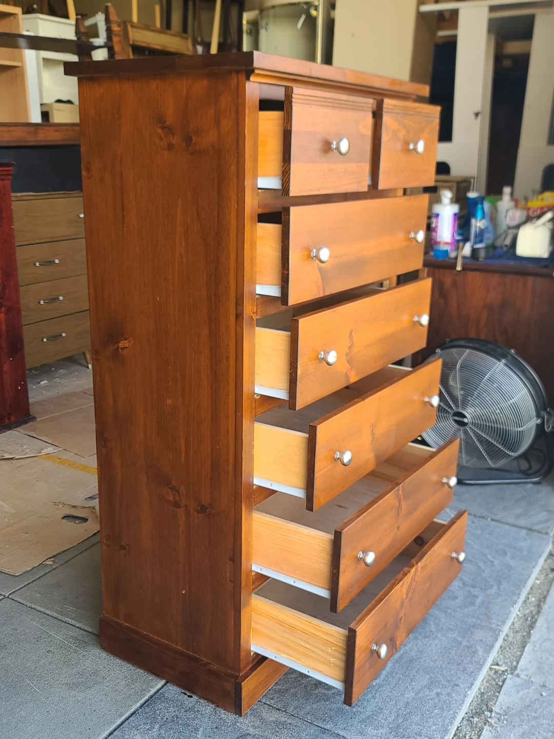 Wooden Chest of Drawers - photo 2