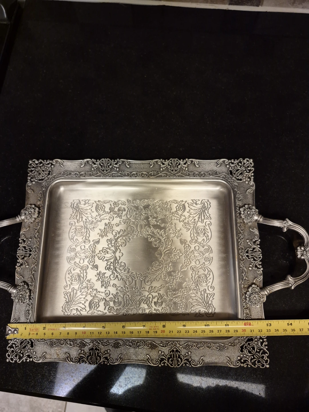 Serving Tray with Handles - photo 2