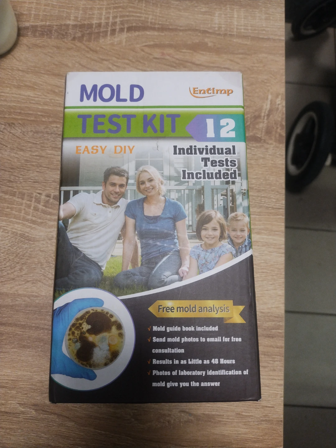 Entimp Mold Test Kit - 12 Individual Tests
