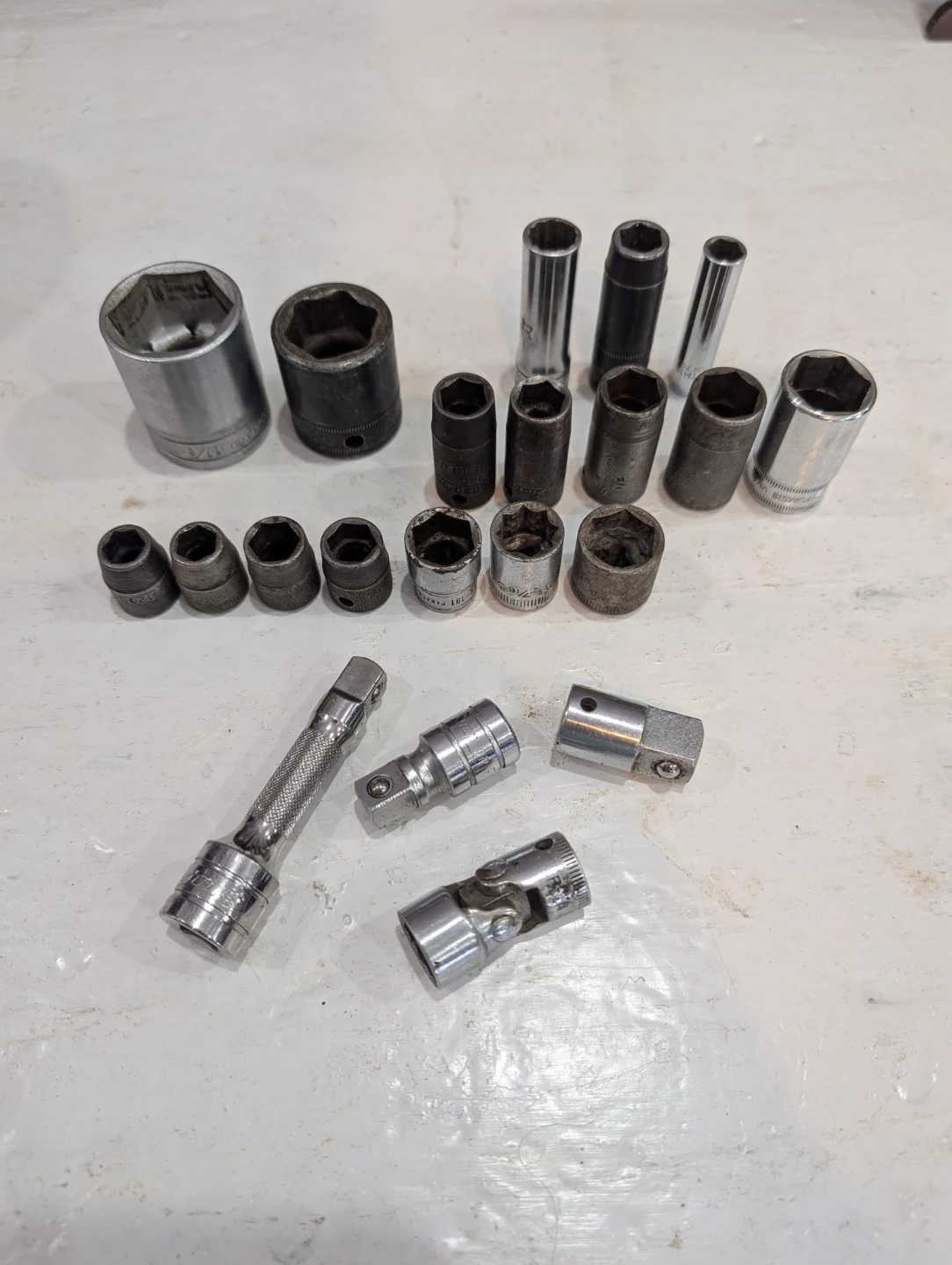 Snap-On Assorted Sockets & Extensions