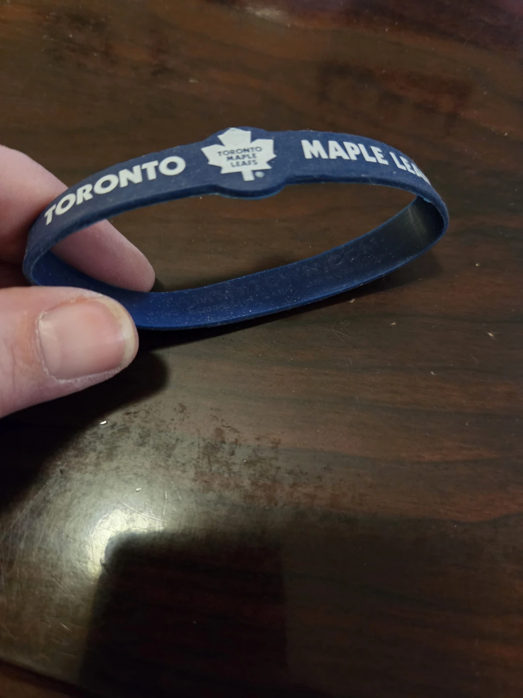 Toronto Maple Leafs Silicone Wristband - photo 2