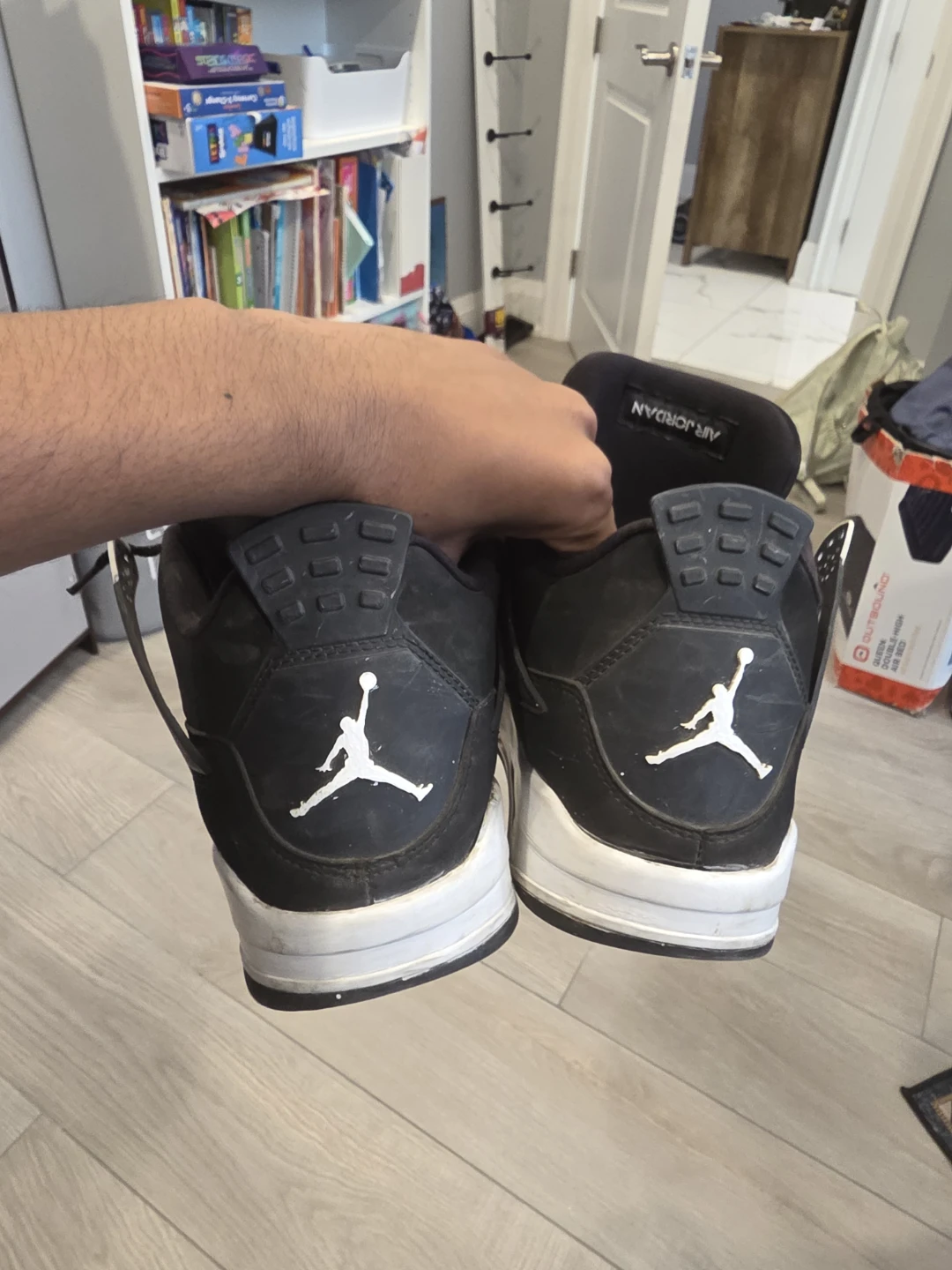 Air Jordan 4 "Black Cat" Retro Men's Shoes - photo 2