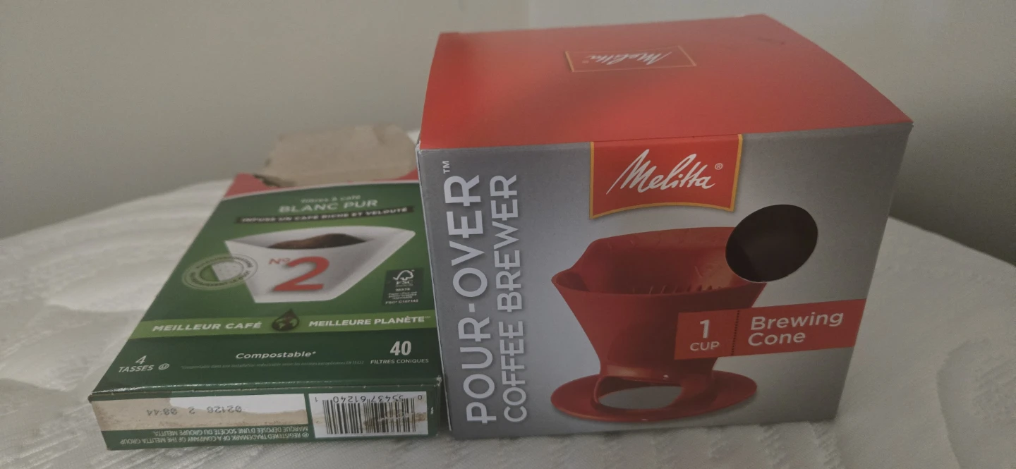 Melitta Pour-Over Coffee Brewer - 1 Cup