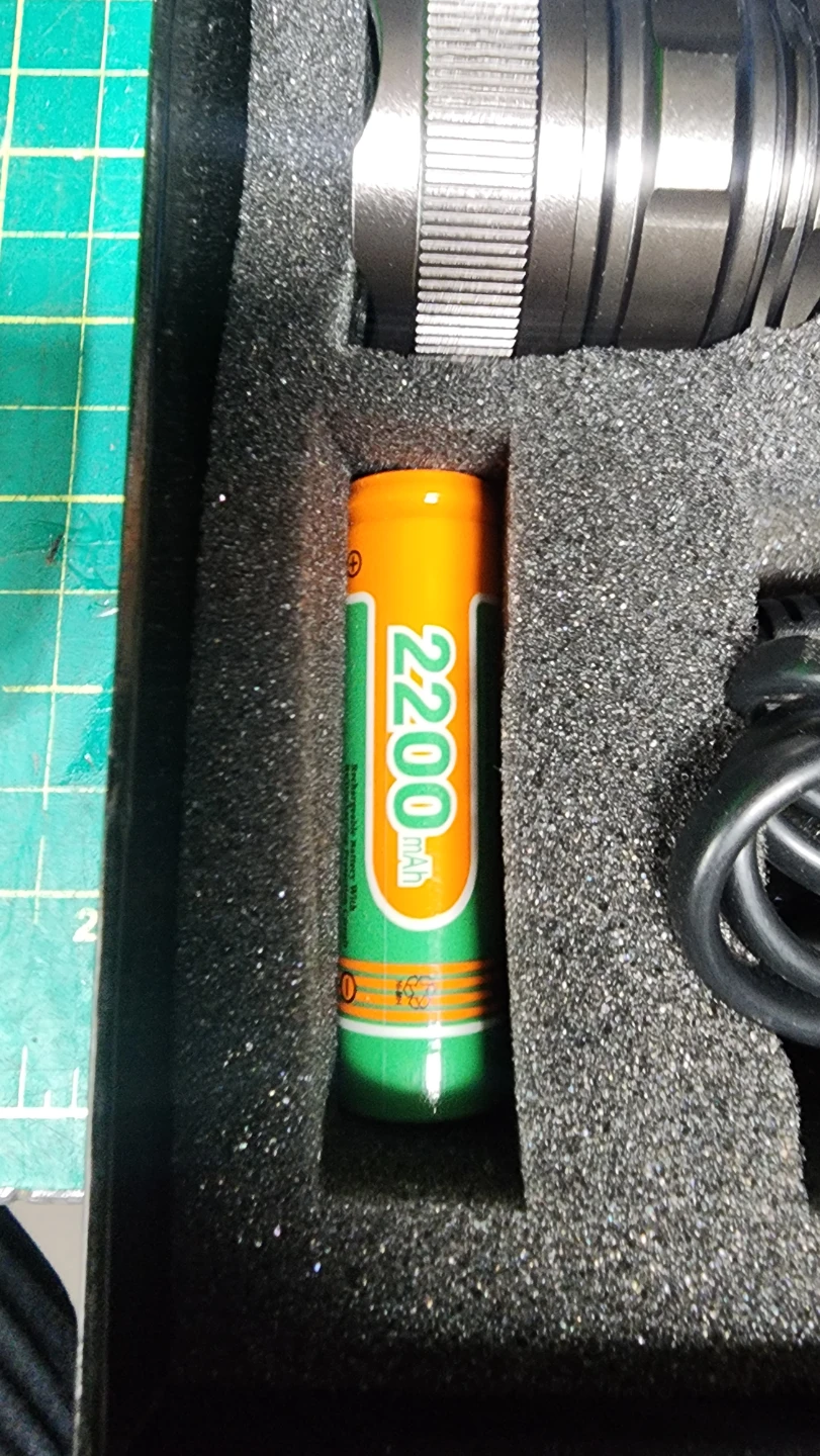 Supfire Flashlight with 2200mAh Battery - photo 3