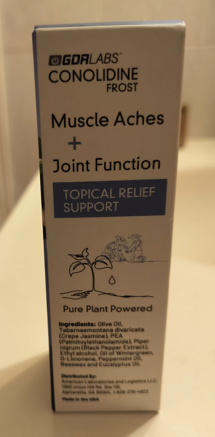 Conolidine Frost Topical Relief Support - photo 2