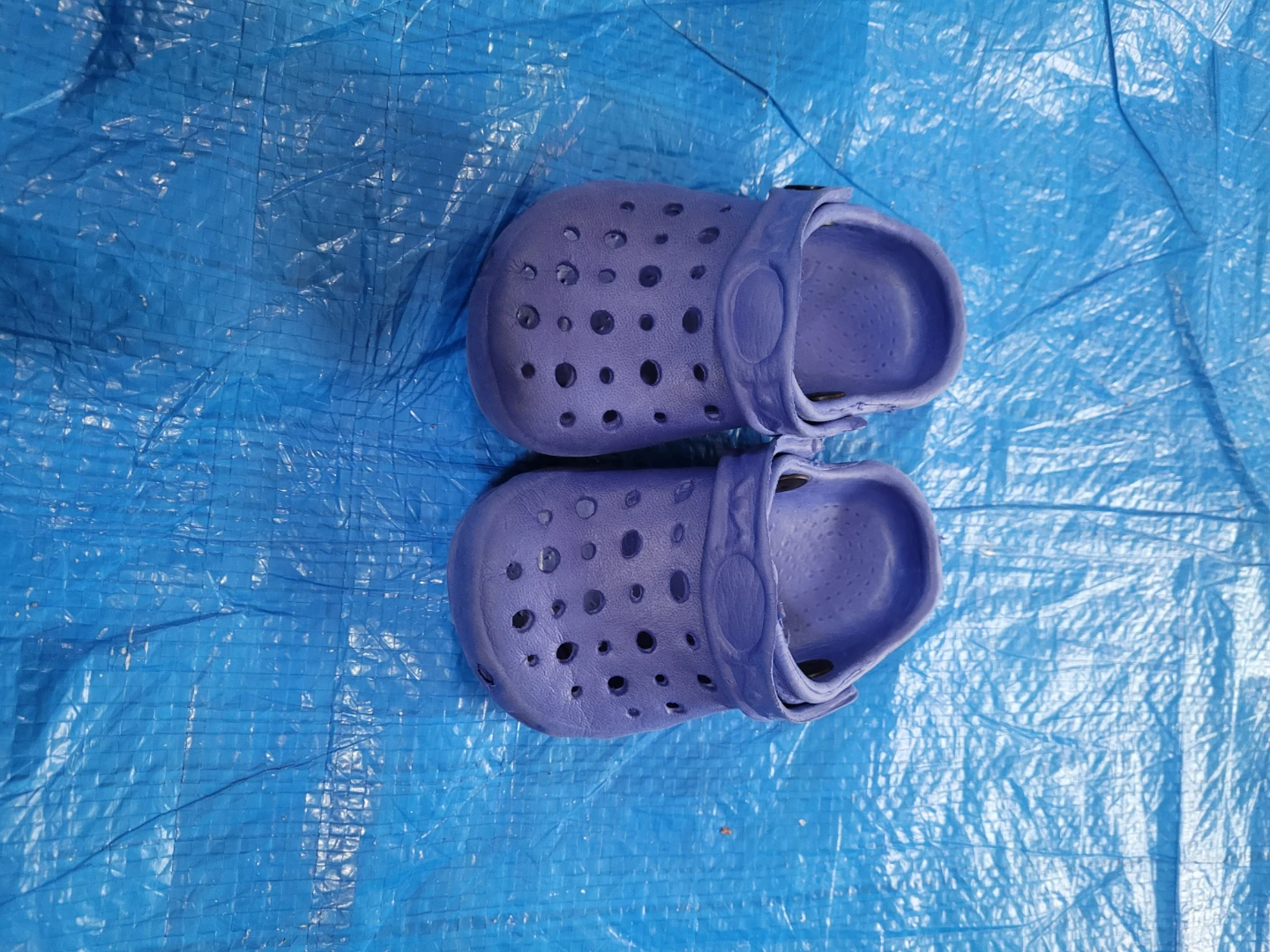 Purple Crocs Toddler Size 5