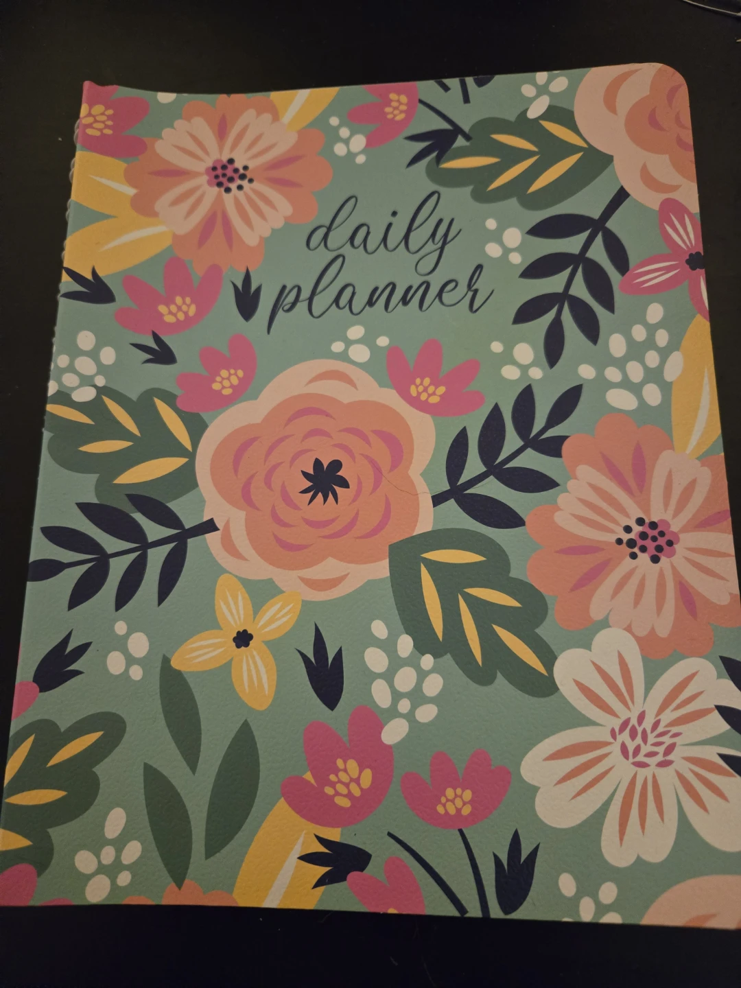 Floral Daily Planner