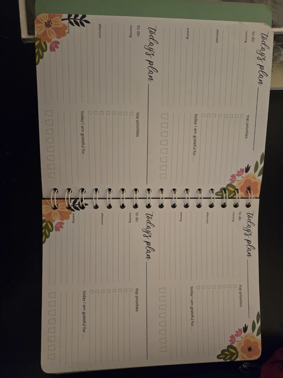 Floral Daily Planner - photo 2