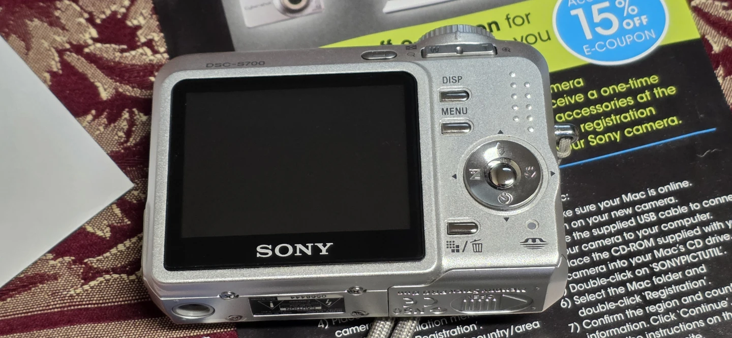 Sony Cyber-shot DSC-S730 Vintage Digital Camera Bundle - photo 3