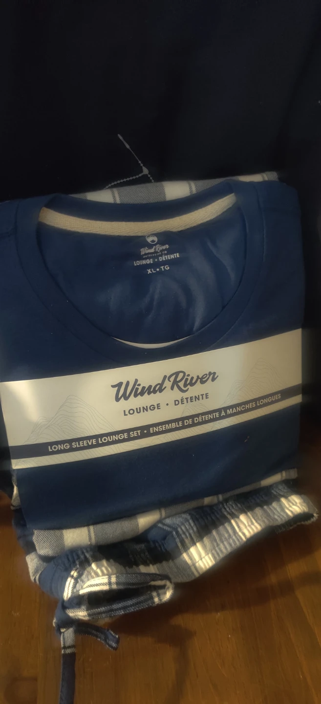 Wind River Men's XL Long Sleeve Lounge Set