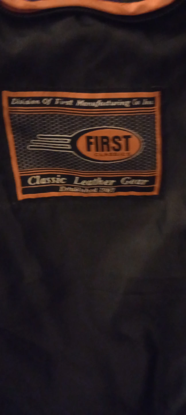 Xx large FIRST Classic Leather Gear Motorcycle Jacket - photo 2