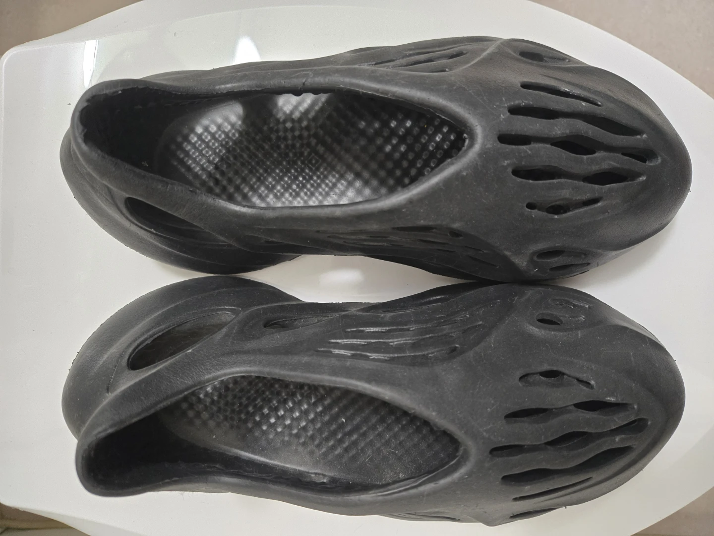 Black Slip-On Clogs
