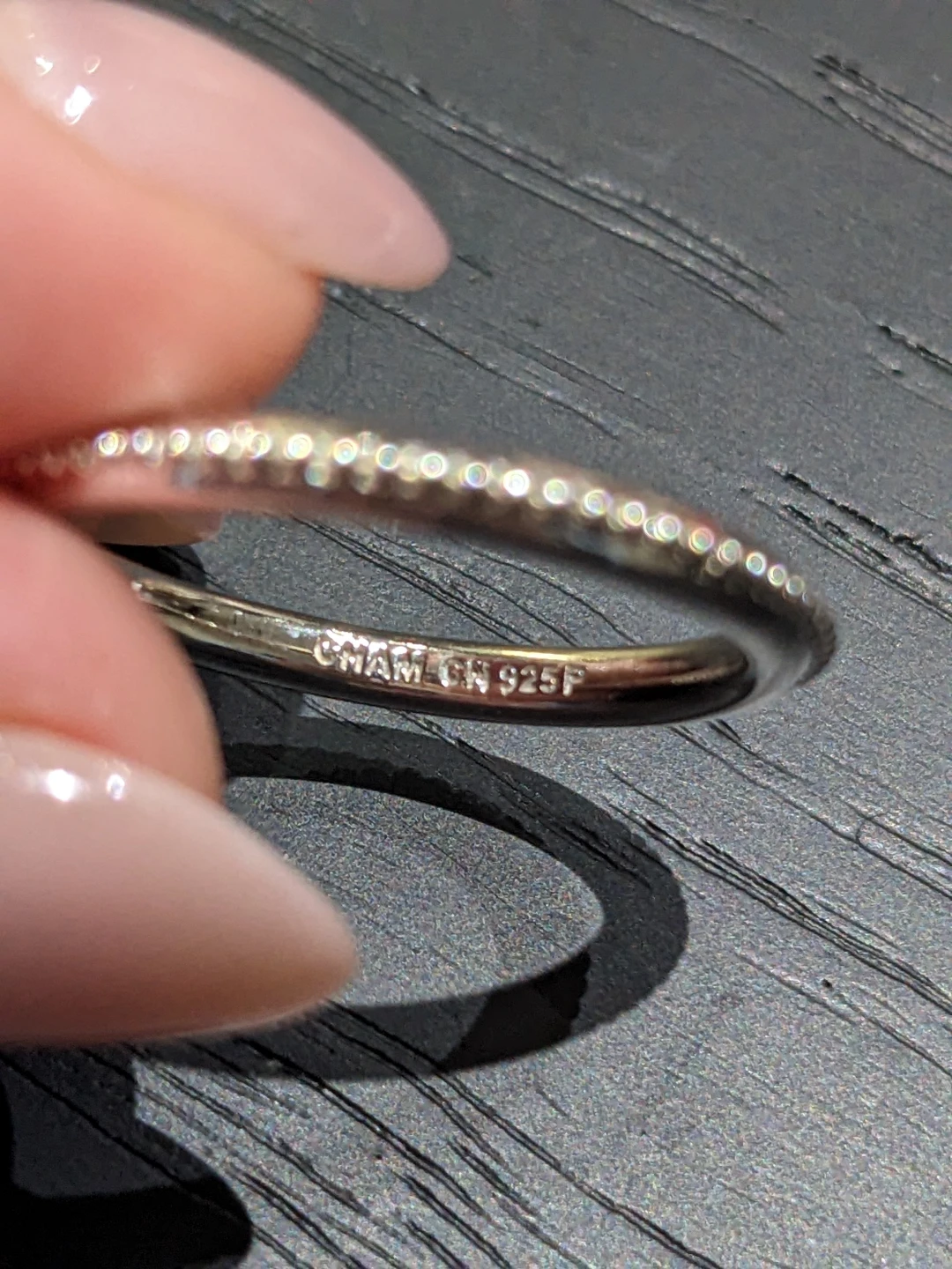 New Sterling Silver Chamilia Birthstone Ring - photo 4