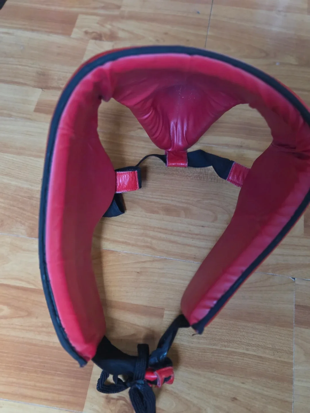 Drako Boxing Leather Groin Protector - Red - photo 3