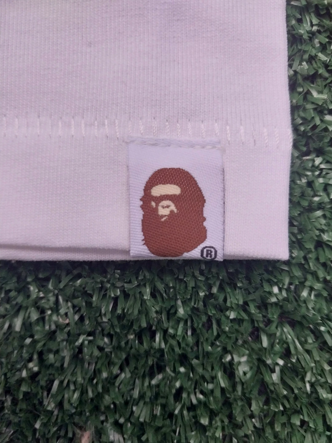 A Bathing Ape BAPE White T-Shirt Size S - photo 5