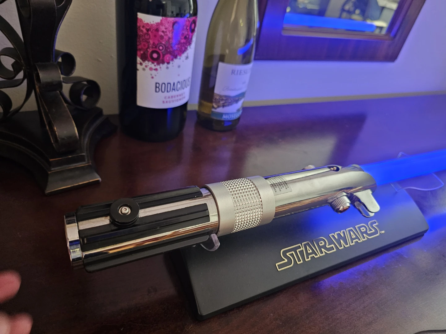 Star Wars anakin Lightsaber with display stand - photo 5